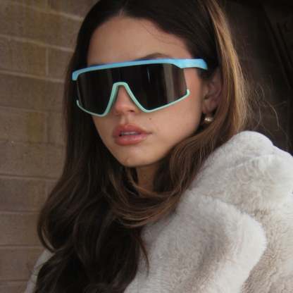 SPIKE - AQUA + BLUE GREEN + CORAL + GREY + POLARIZED SUNGLASSES