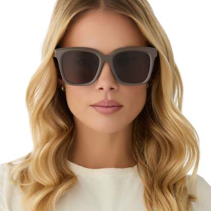 MEREDITH - LONDON STONE + TRUFFLE + POLARIZED SUNGLASSES