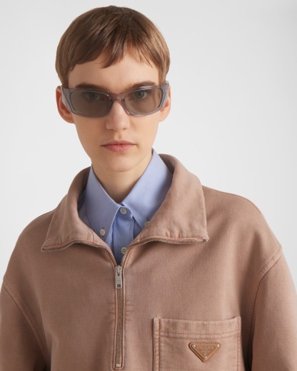 PRAthtDA Light Gray Lenses Symbole Sunglasses