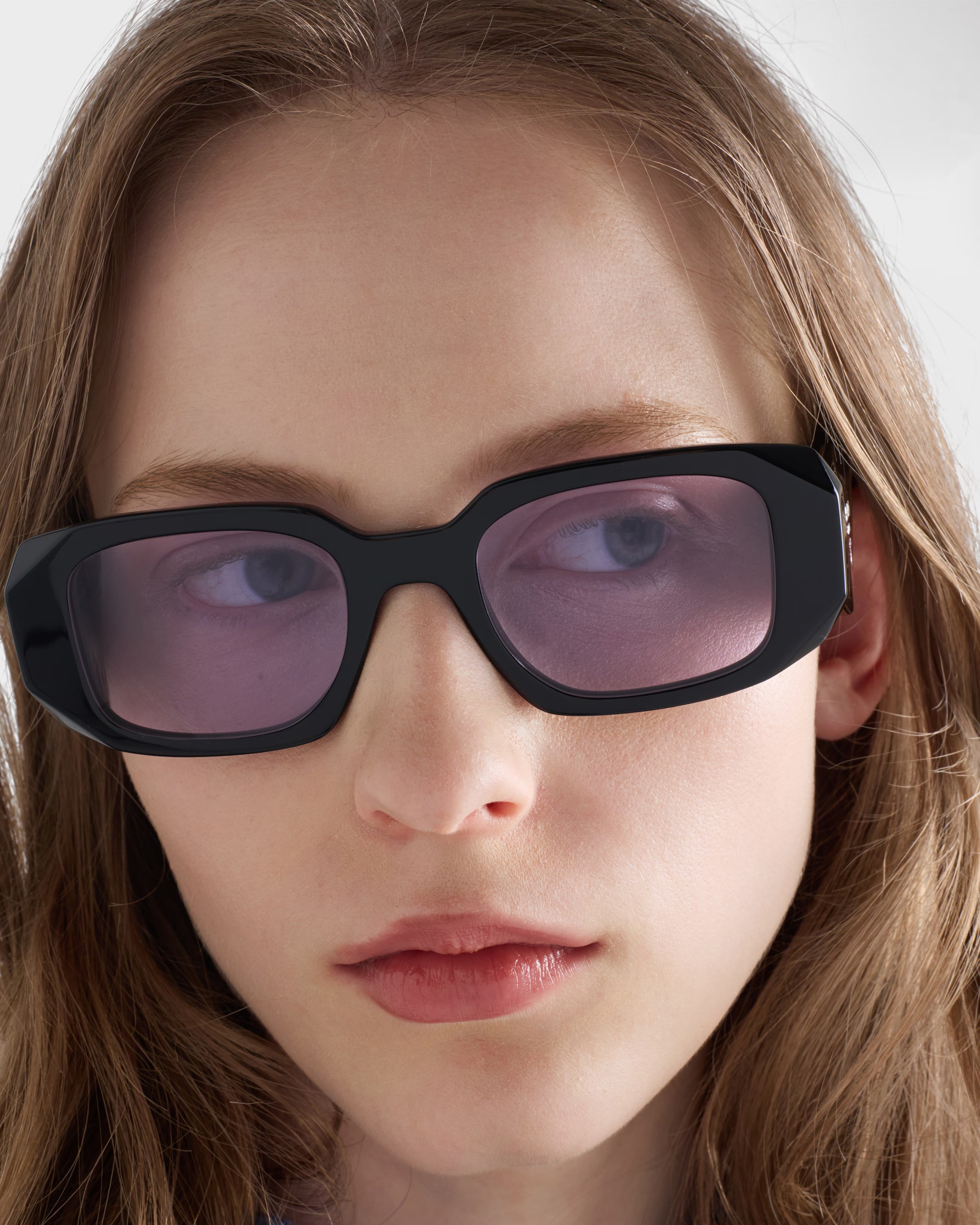 PRAthtDA Lavender Lenses Prada Symbole Sunglasses