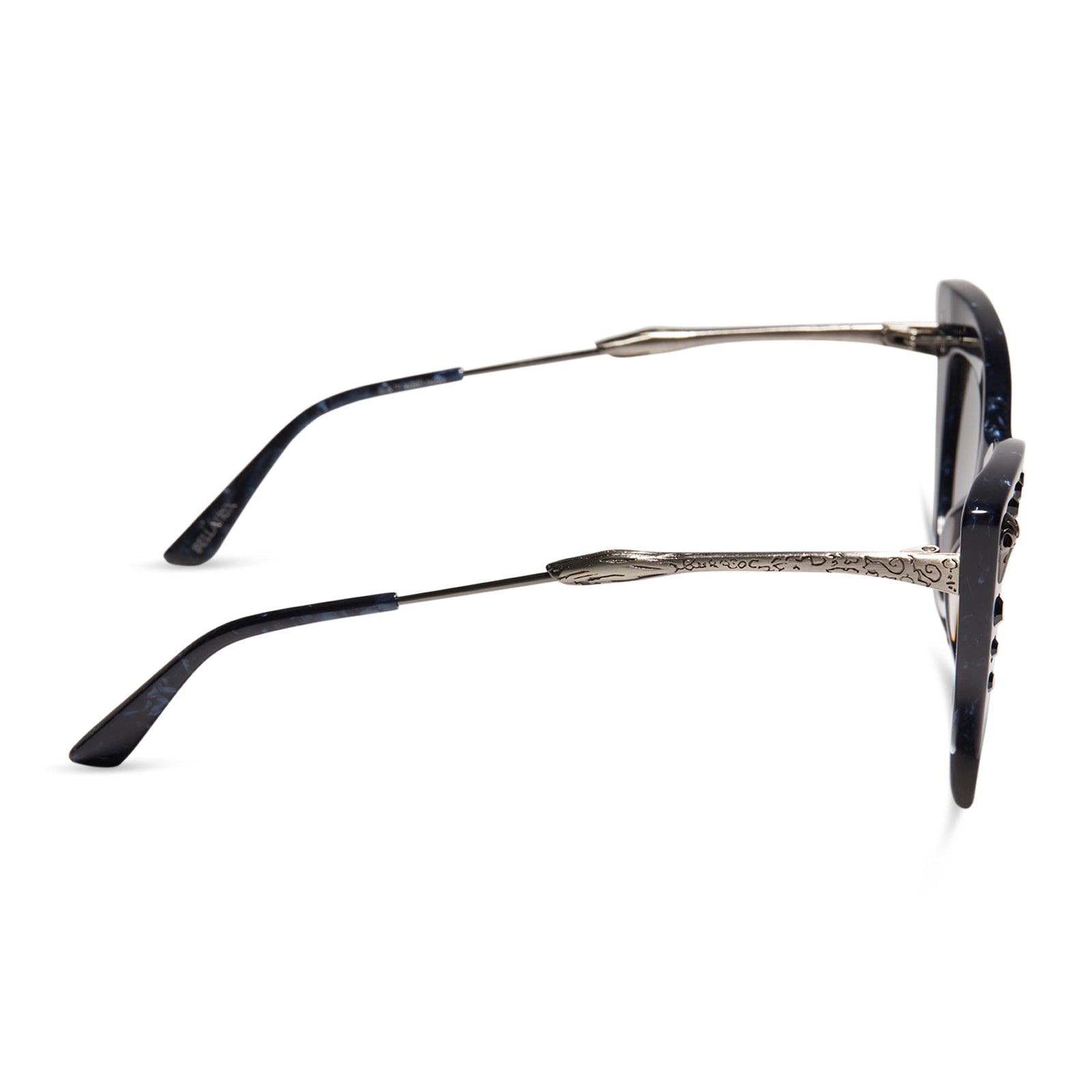 BELLATRIX™ - GEO BLACK + GREY SUNGLASSES