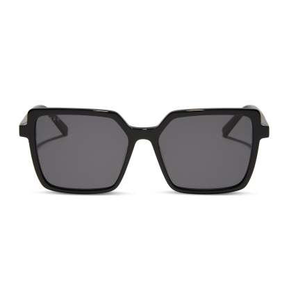 ESME - BLACK + GREY + POLARIZED SUNGLASSES