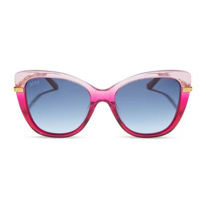 HERMIONE GRANGER™ 2.0 - OMBRÉ PINK + BLUE BELL GRADIENT SUNGLASSES
