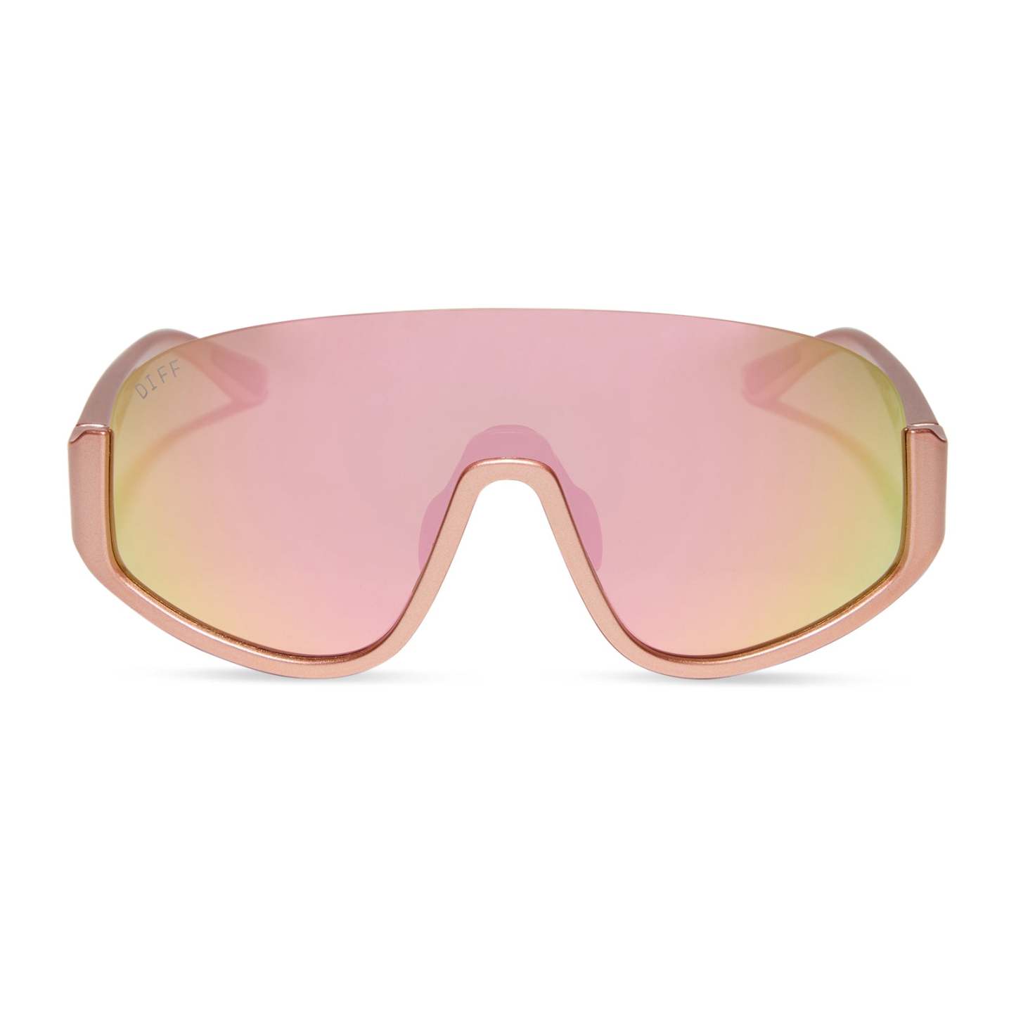 BLAZER - ROSE GOLD + PEACH MIRROR + POLARIZED SUNGLASSES