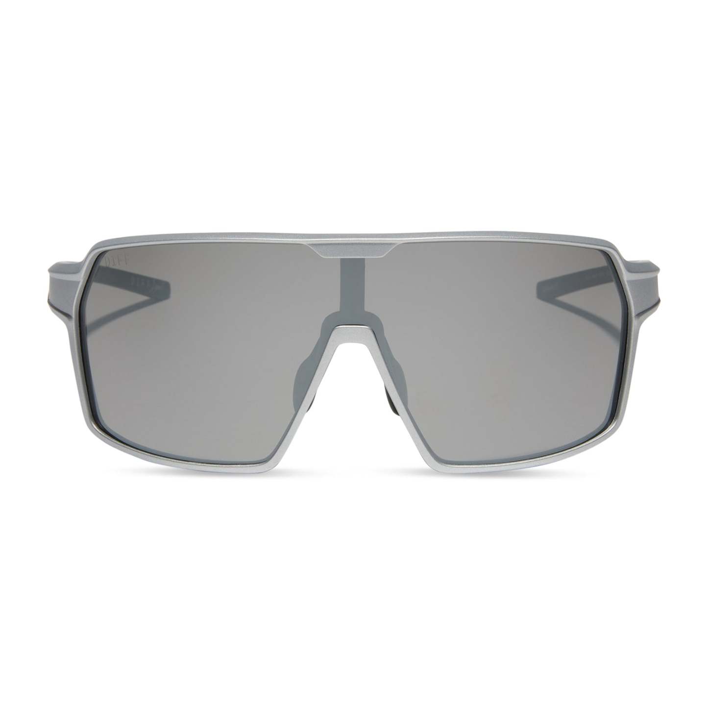 CHARGE - MATTE SILVER + SILVER MIRROR + POLARIZED SUNGLASSES