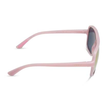 HANGTIME - MATTE BABY PINK + PINK RUSH MIRROR + POLARIZED SUNGLASSES