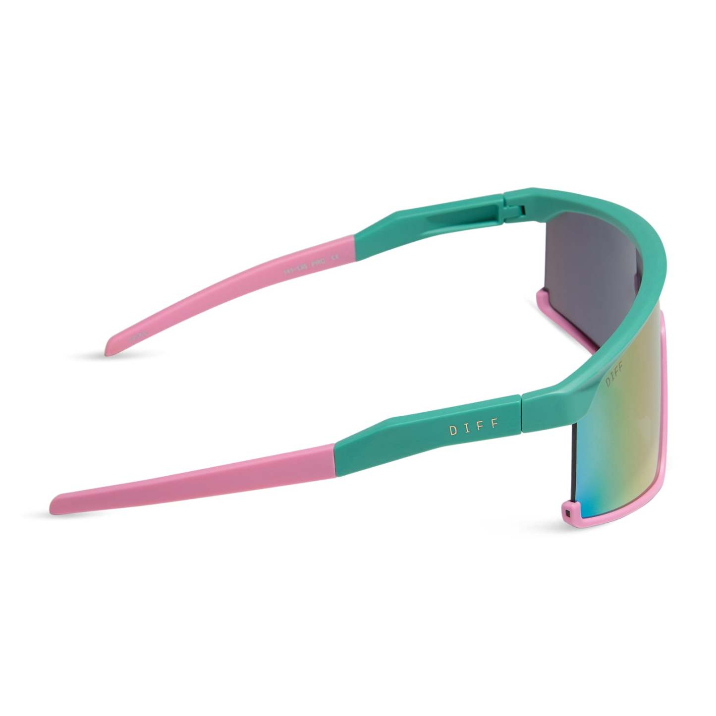 SPIKE - TURQUOISE + HOT PINK + PINK RUSH MIRROR + POLARIZED SUNGLASSES