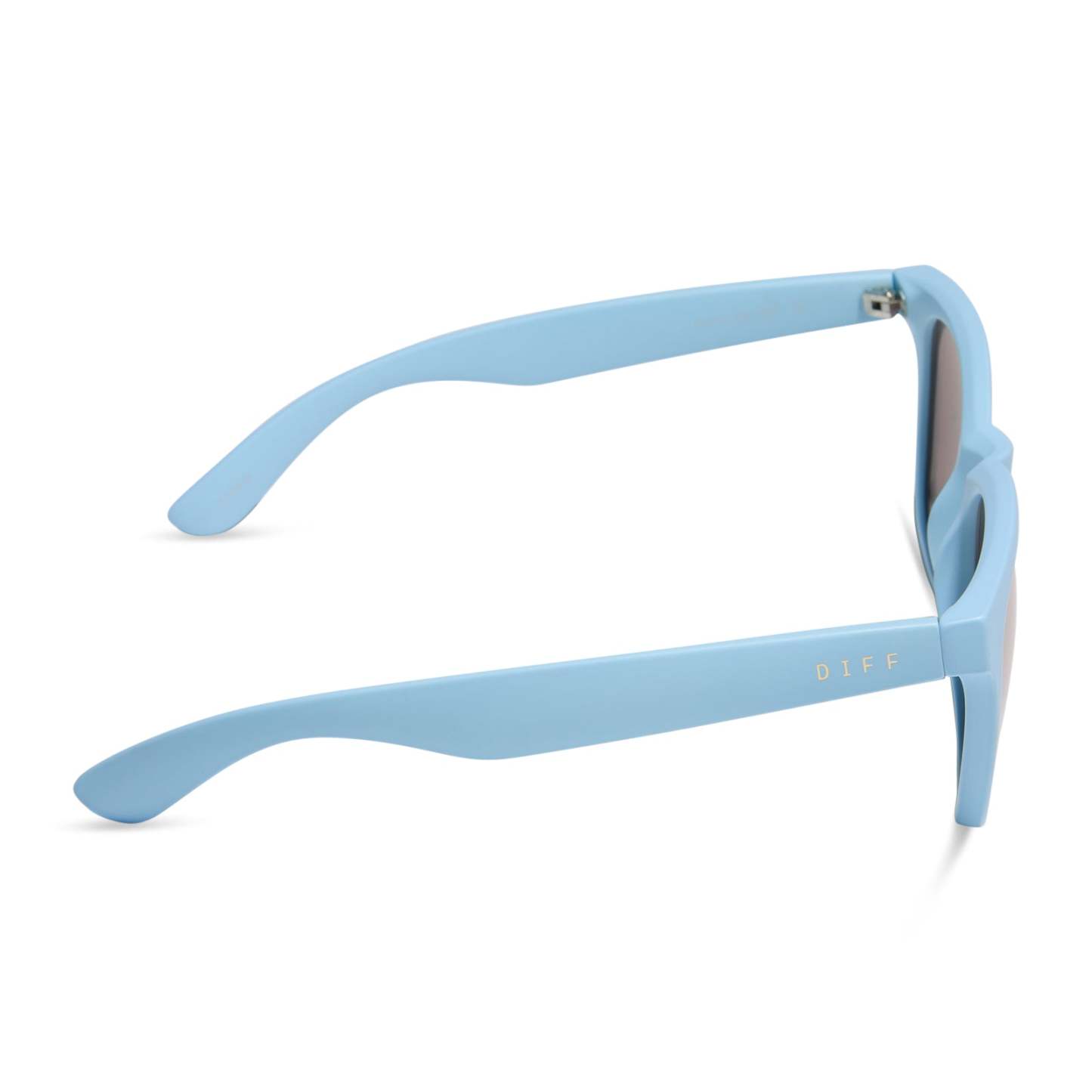 STORM - MATTE BABY BLUE + SHERBERT RAINBOW MIRROR + POLARIZED SUNGLASSES