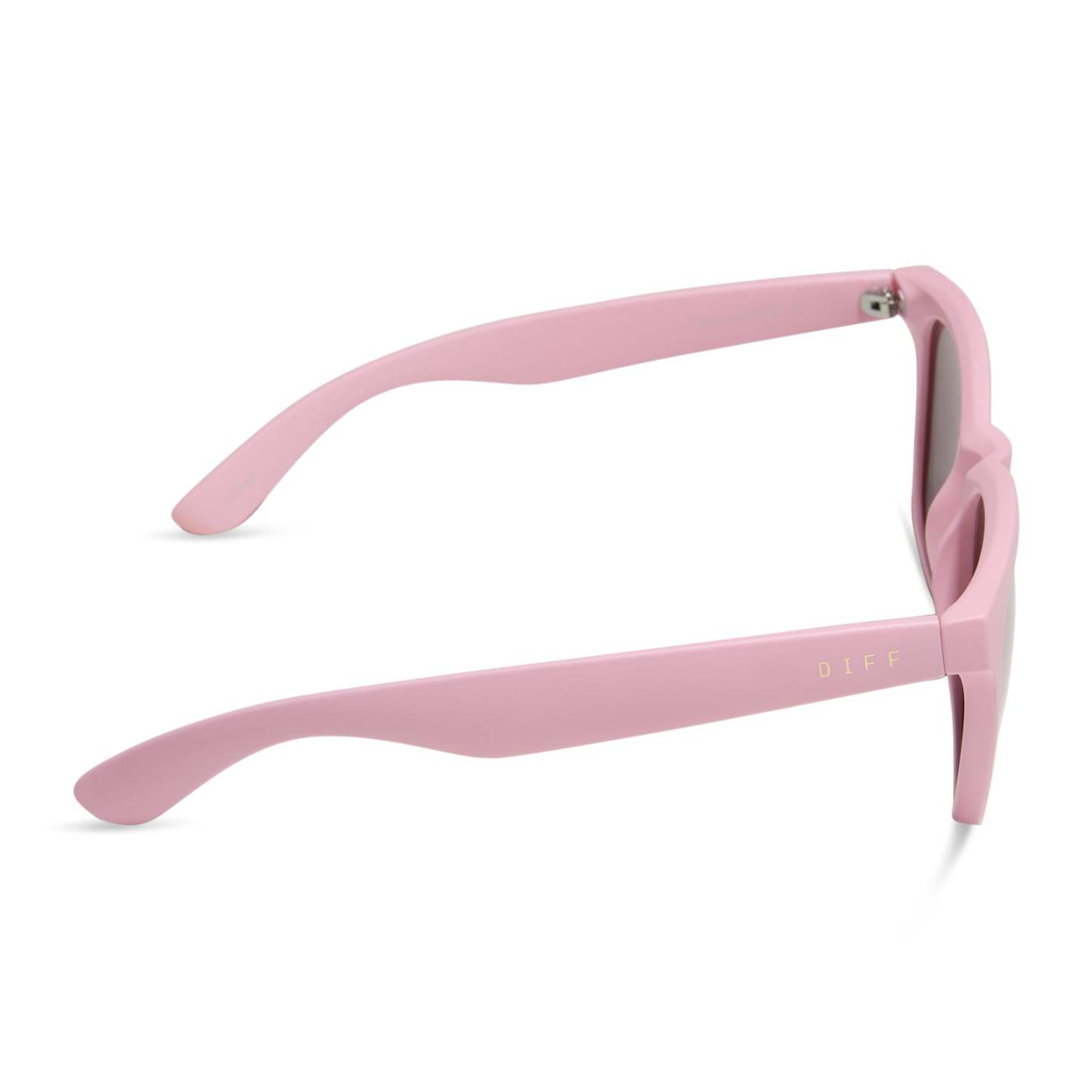 STORM - MATTE BABY PINK + SHERBERT RAINBOW MIRROR + POLARIZED SUNGLASSES