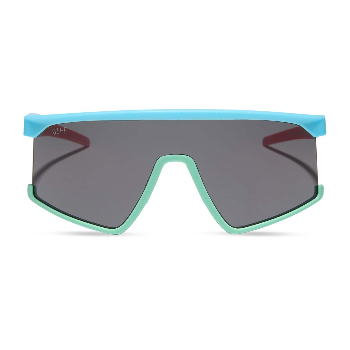 SPIKE - AQUA + BLUE GREEN + CORAL + GREY + POLARIZED SUNGLASSES