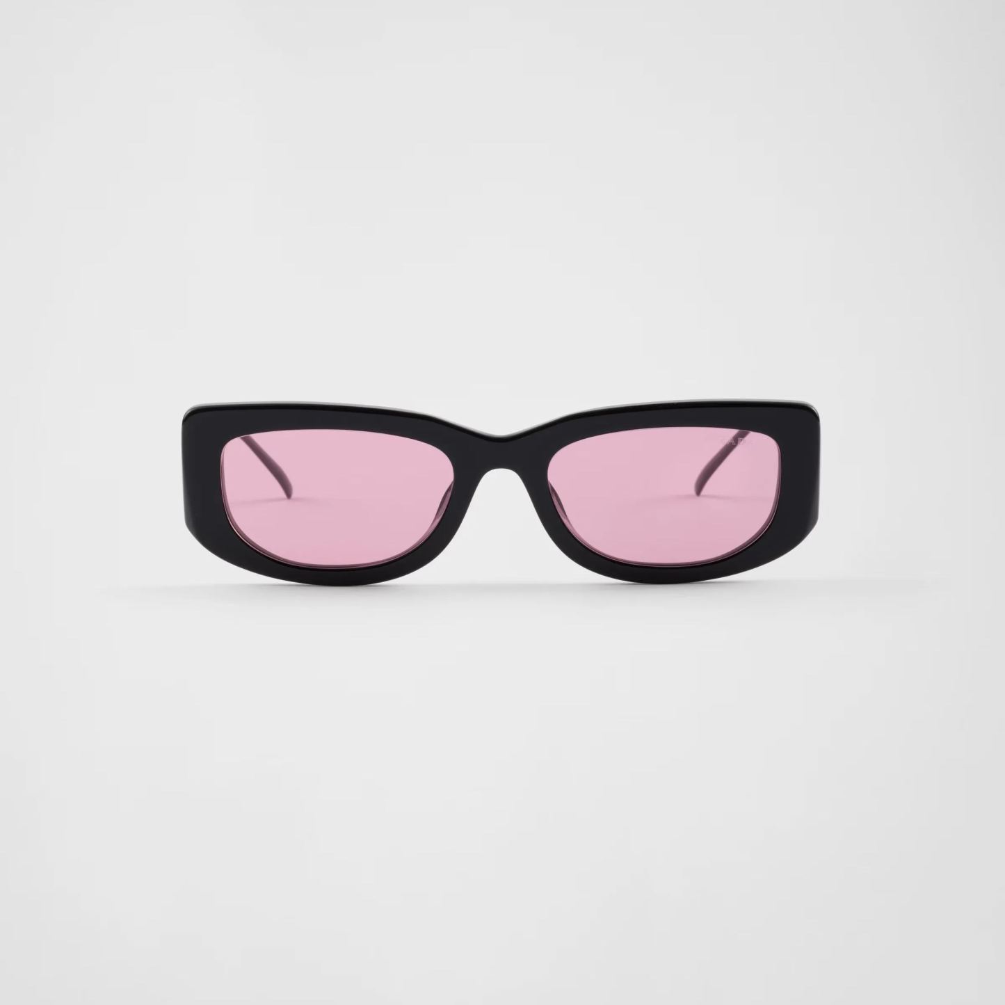PRAthtDA Strawberry Lenses Sunglasses With Triangle Logo