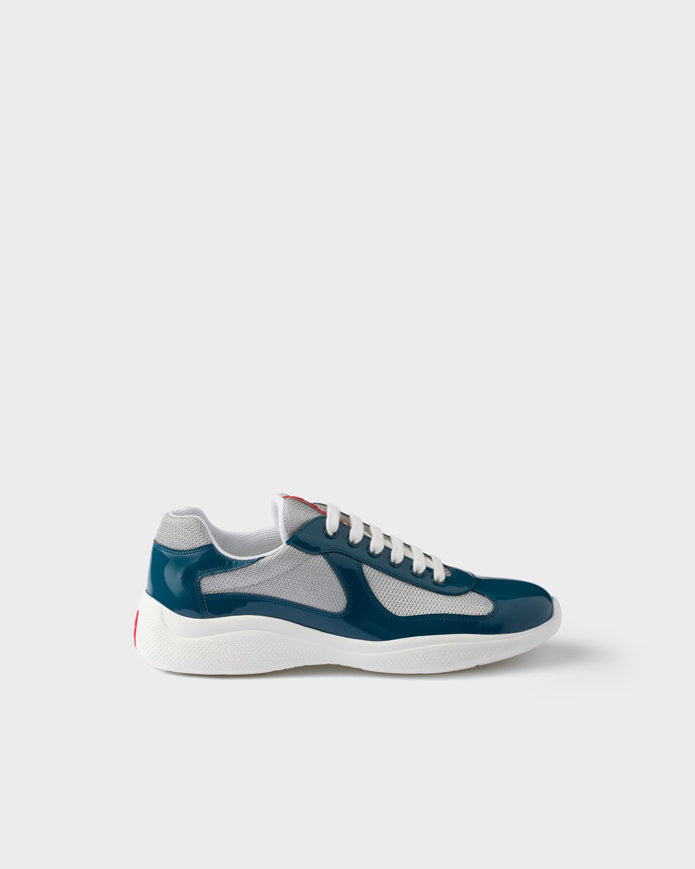 Patent leather and technical fabric Prathtda America's Cup sneakers