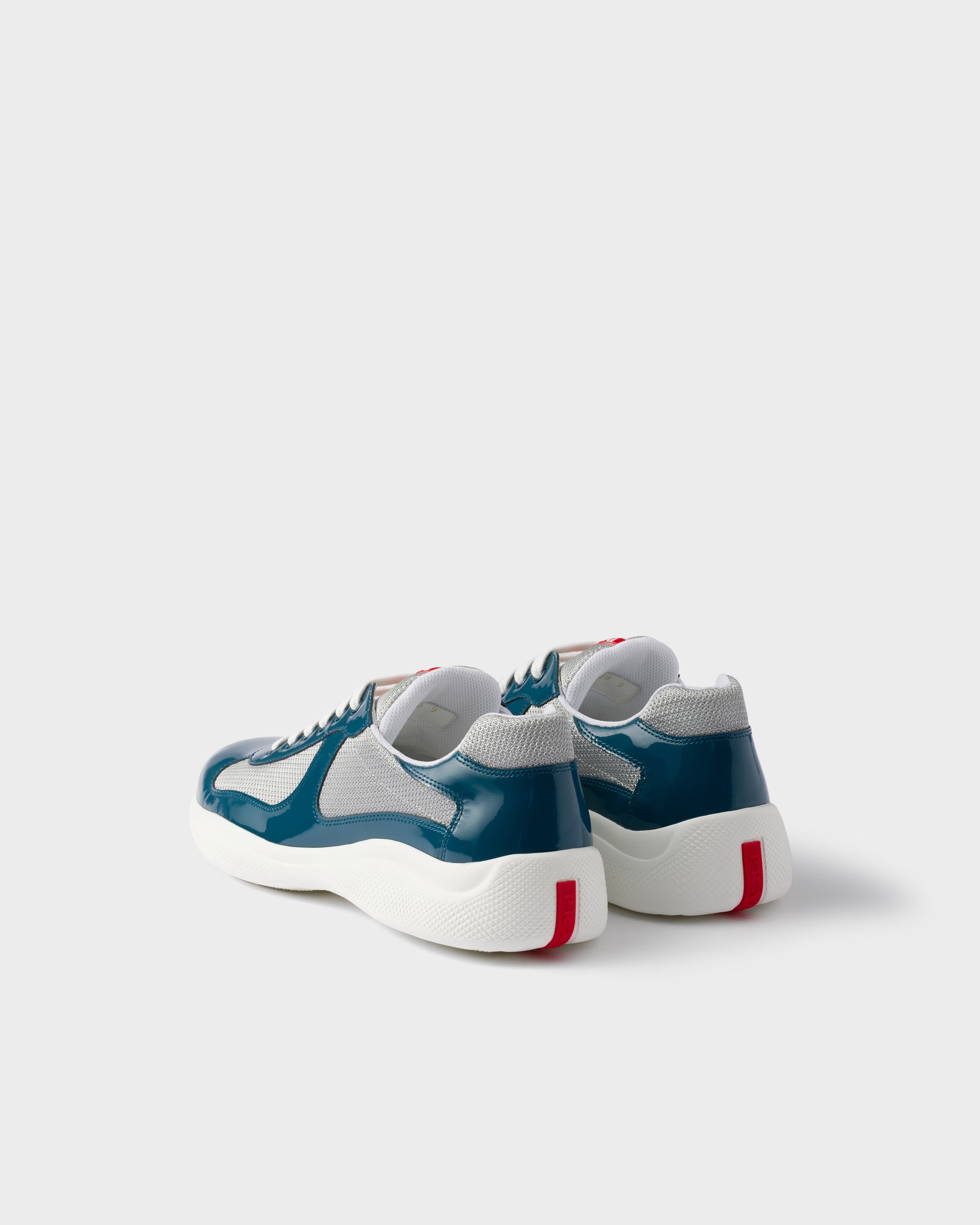 Patent leather and technical fabric Prathtda America's Cup sneakers