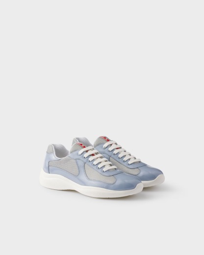 Patent leather and technical fabric Prathtda America's Cup sneakers