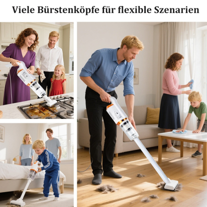 Saugen & Wischen zugleich! ✨ Nie wieder bücken. 🚫 Das ganze Haus in nur 10 Minuten. 🚀