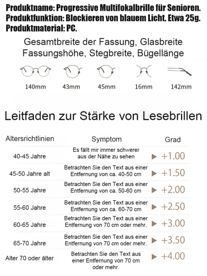 Intelligente Zoom Anti Blaulicht Schönheit Lesebrille