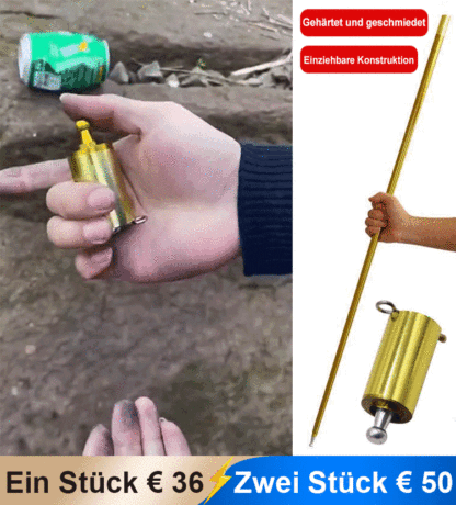 Dehnbarer Metallstab