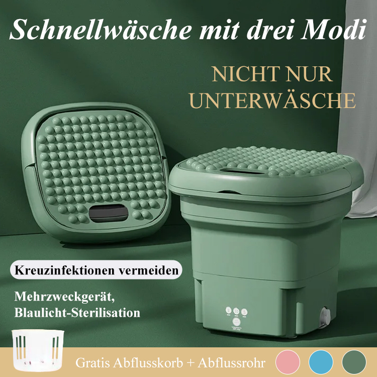 Faltbare tragbare Reisewaschmaschine