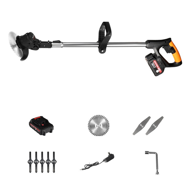 Profi-Motorsense: Schneidet wie Butter, wiegt nur 1,5 kg und pflegt 300 m² mit einer Ladung – flüsterleise & mühelos! 🚀✂️