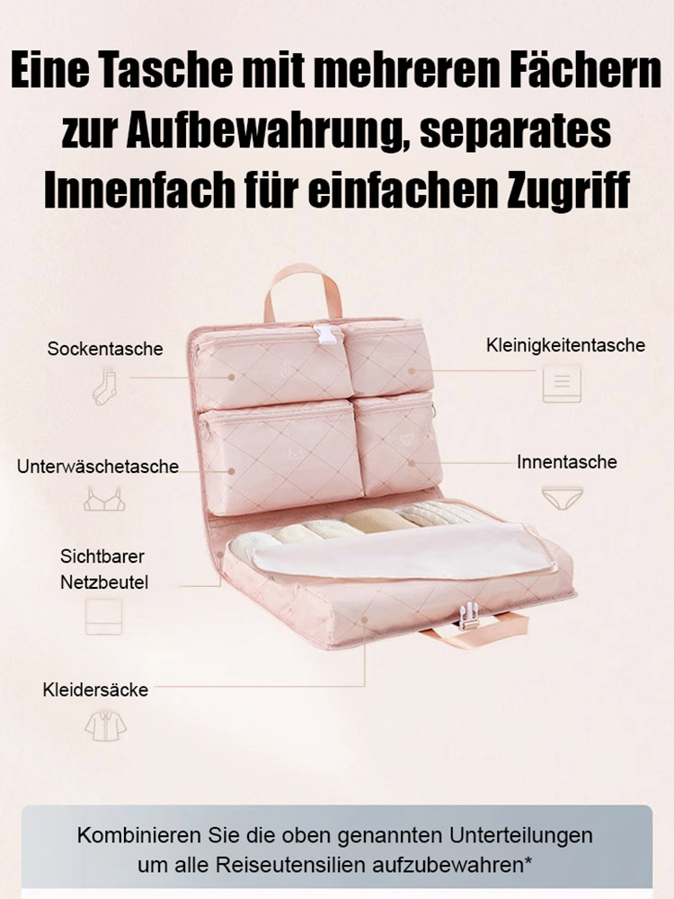 7-in-1 Multifunktionale Reiseset-Taschen
