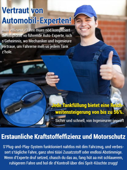 【50 % weniger Kraftstoffverbrauch】NEOSOCKET – tragbarer Universal-Kraftstoffsparer für Autos