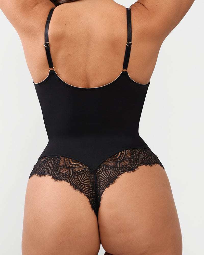 AFZ®LaceLux Lace V-Shape Elegance: Sculpt with Allure!