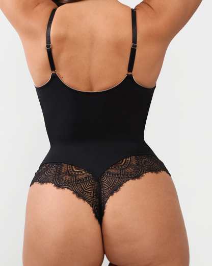 AFZ®LaceLux Lace V-Shape Elegance: Sculpt with Allure!