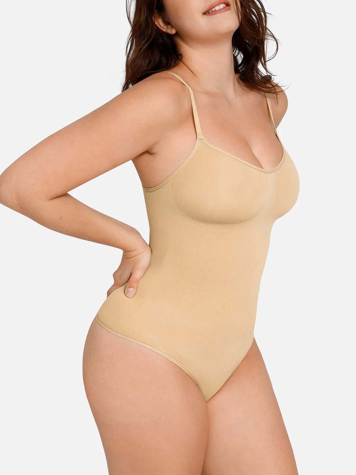 AFZ®SculptFit Everyday Wear Seamless Thong Bodysuit