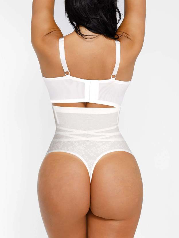 AFZ®LaceLux White Lace Whisper: Gently Shape Up!