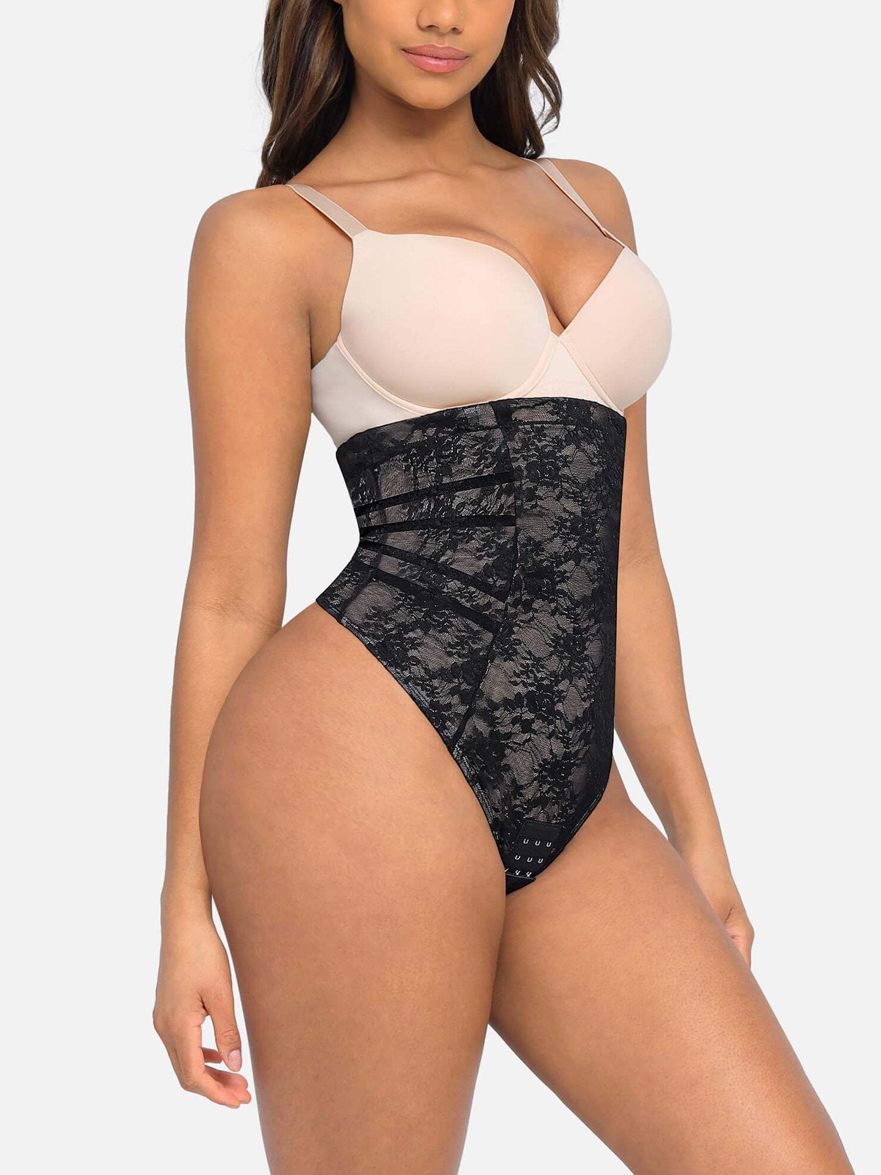 AFZ®LaceLux White Lace Whisper: Gently Shape Up!