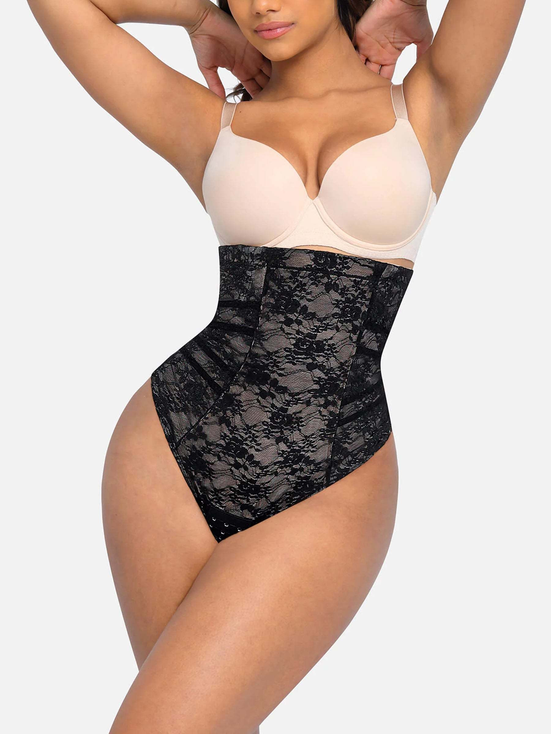 AFZ®LaceLux White Lace Whisper: Gently Shape Up!