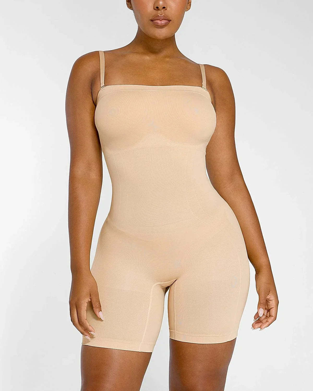 AFZ®WedLux Firm Sculpt Strapless Bodysuit