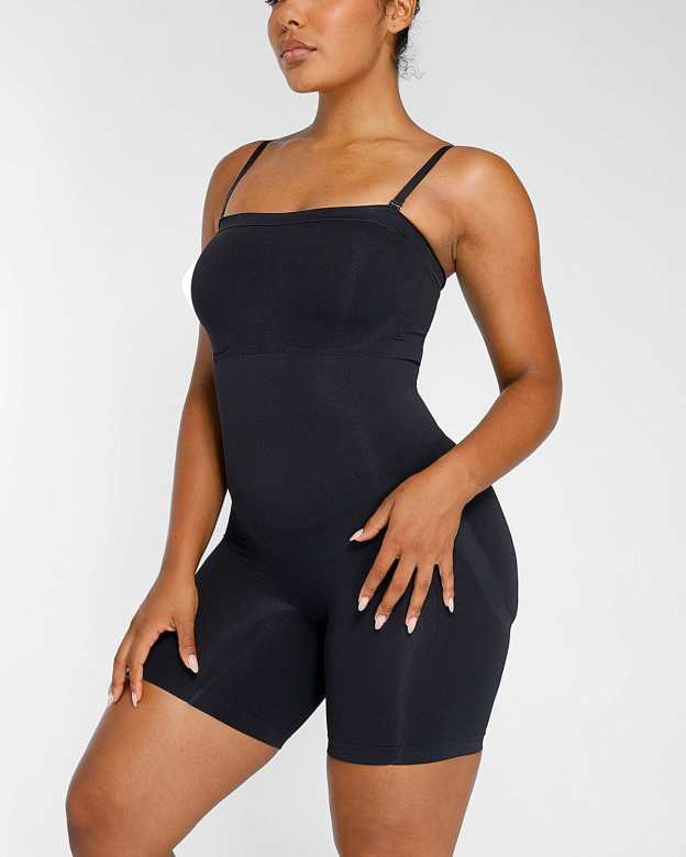 AFZ®WedLux Firm Sculpt Strapless Bodysuit