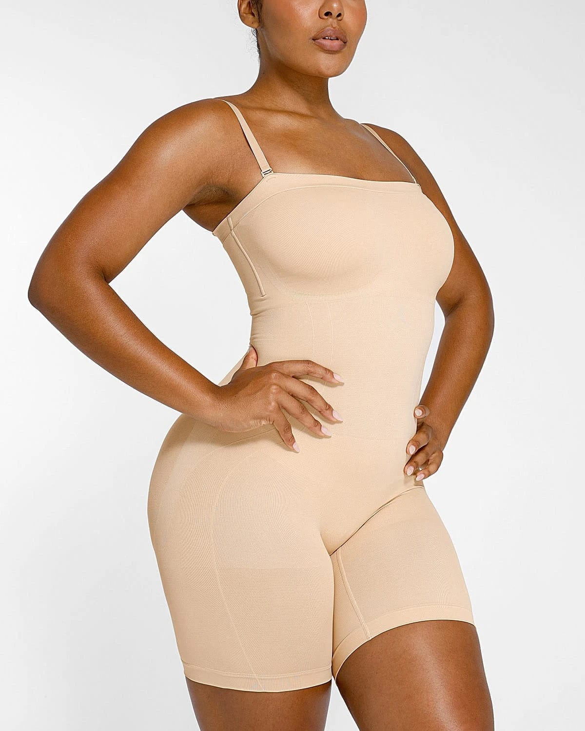 AFZ®WedLux Firm Sculpt Strapless Bodysuit