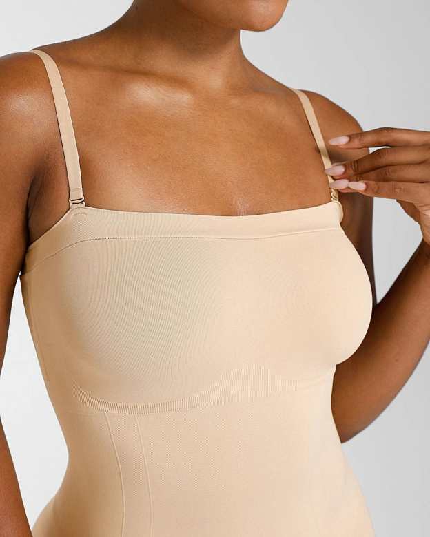 AFZ®WedLux Firm Sculpt Strapless Bodysuit