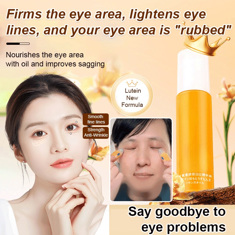 Anti-wrinkle eye serum oil