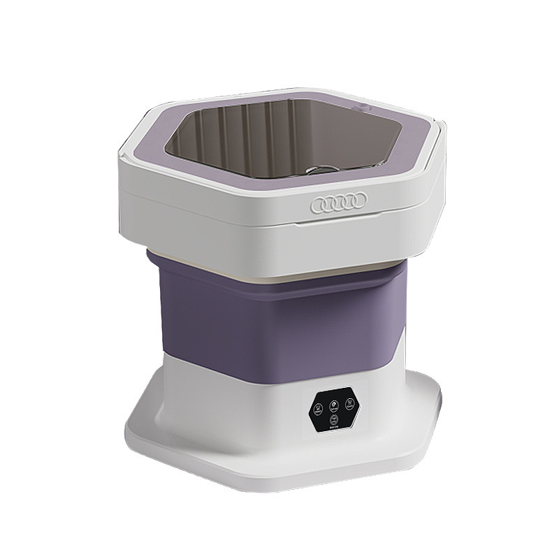 Portable Foldable Blue Light Sterilization Automatic Washing Machine