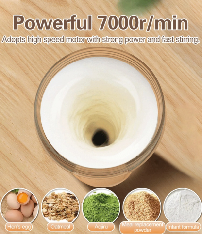 Fully automatic electric mixing cup