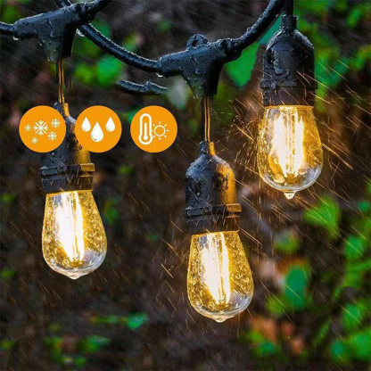 Solar outdoor waterproof light string atmosphere light string