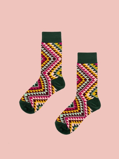 Xilankapu Tujia Brocade Socks