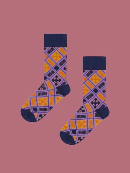 Xilankapu Tujia Brocade Socks