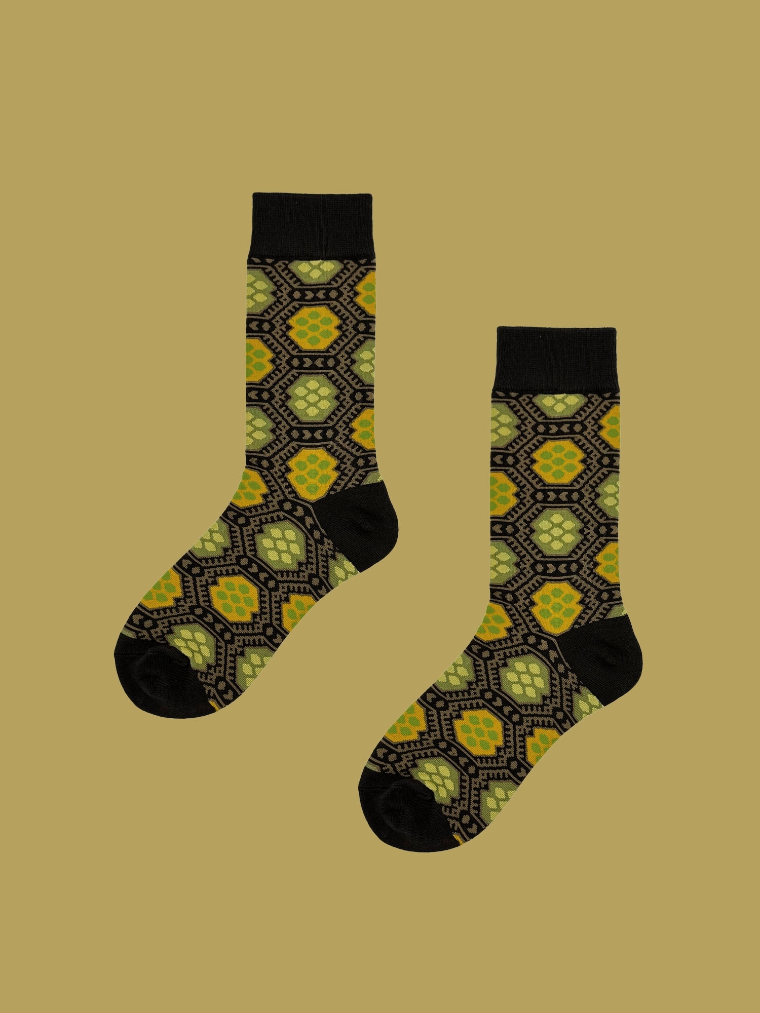 Xilankapu Tujia Brocade Socks