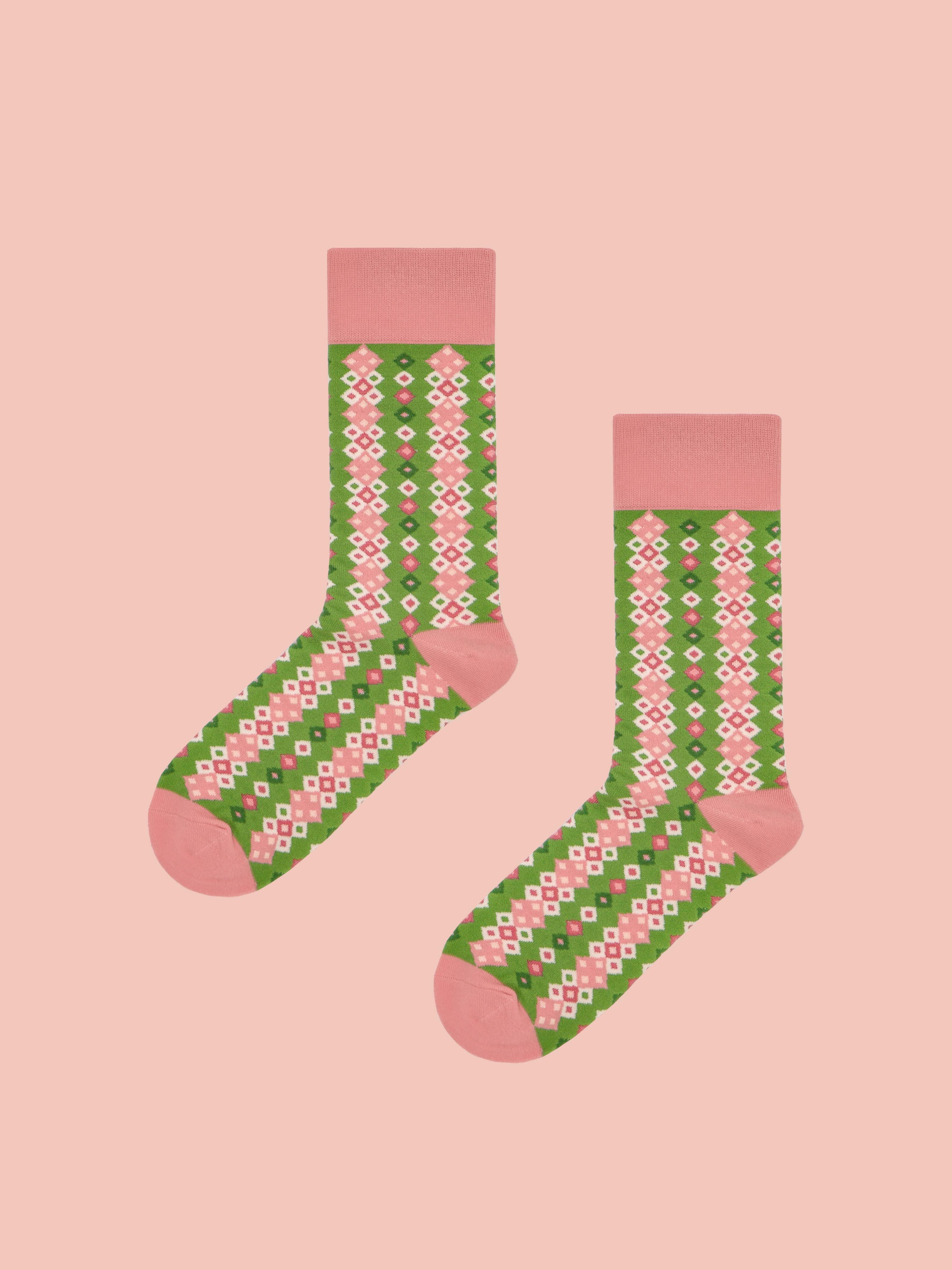 Xilankapu Tujia Brocade Socks