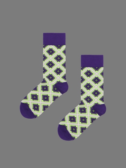 Xilankapu Tujia Brocade Socks