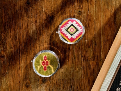 Silankapu Tujia Brocade Mirror