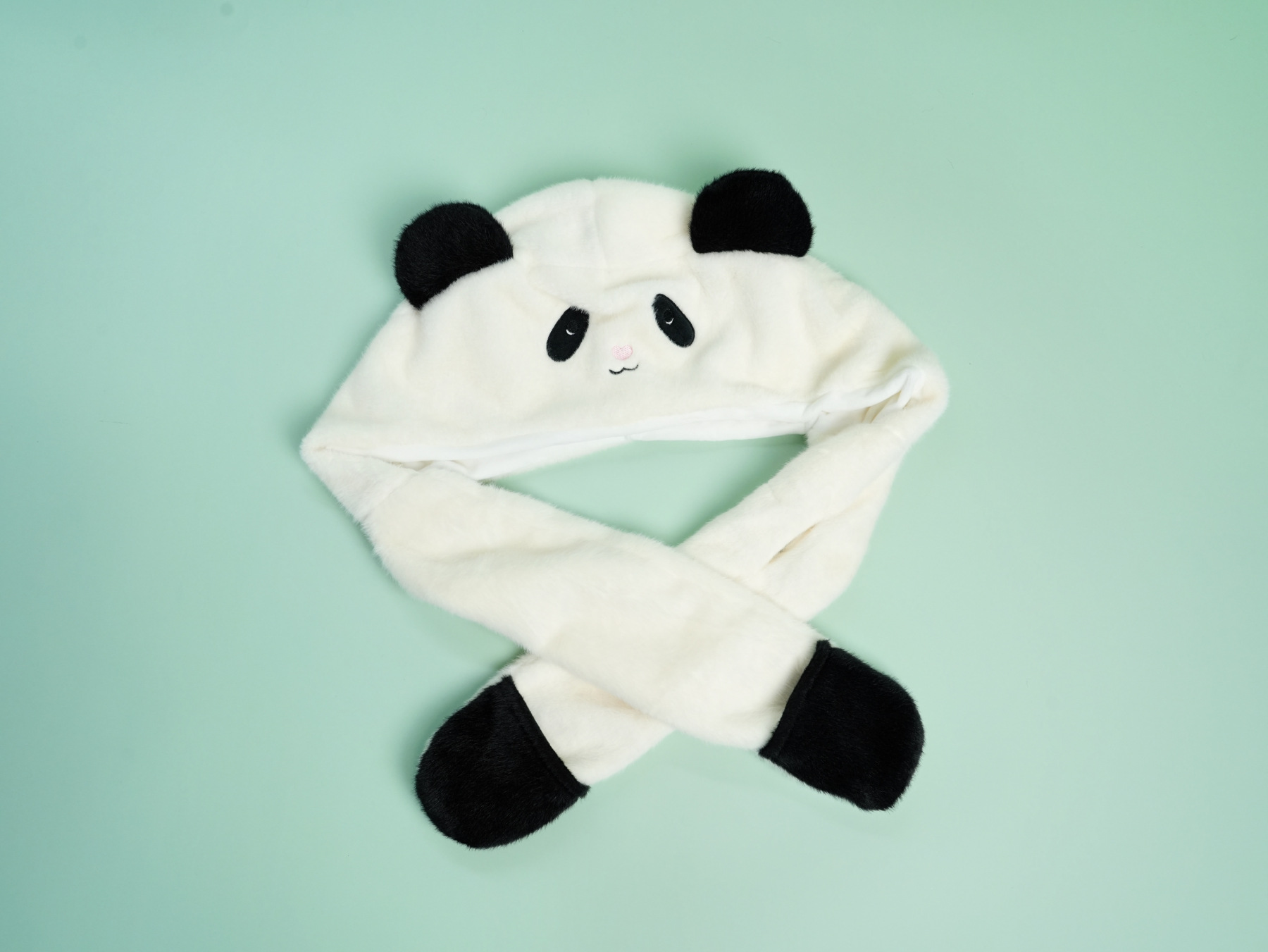 Panda Plush Hat