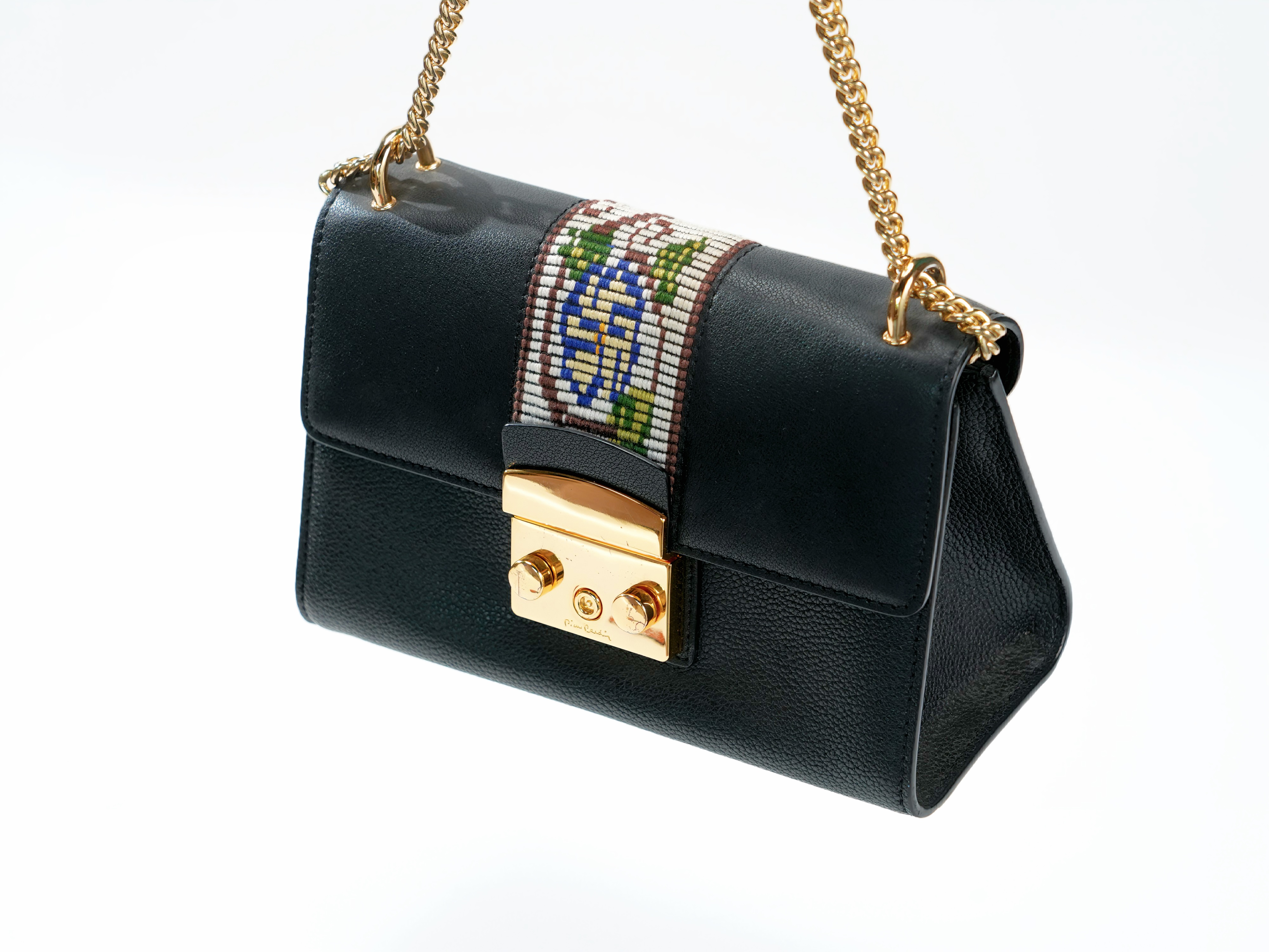 Xilankapu Tujia Brocade Crossbody Bag