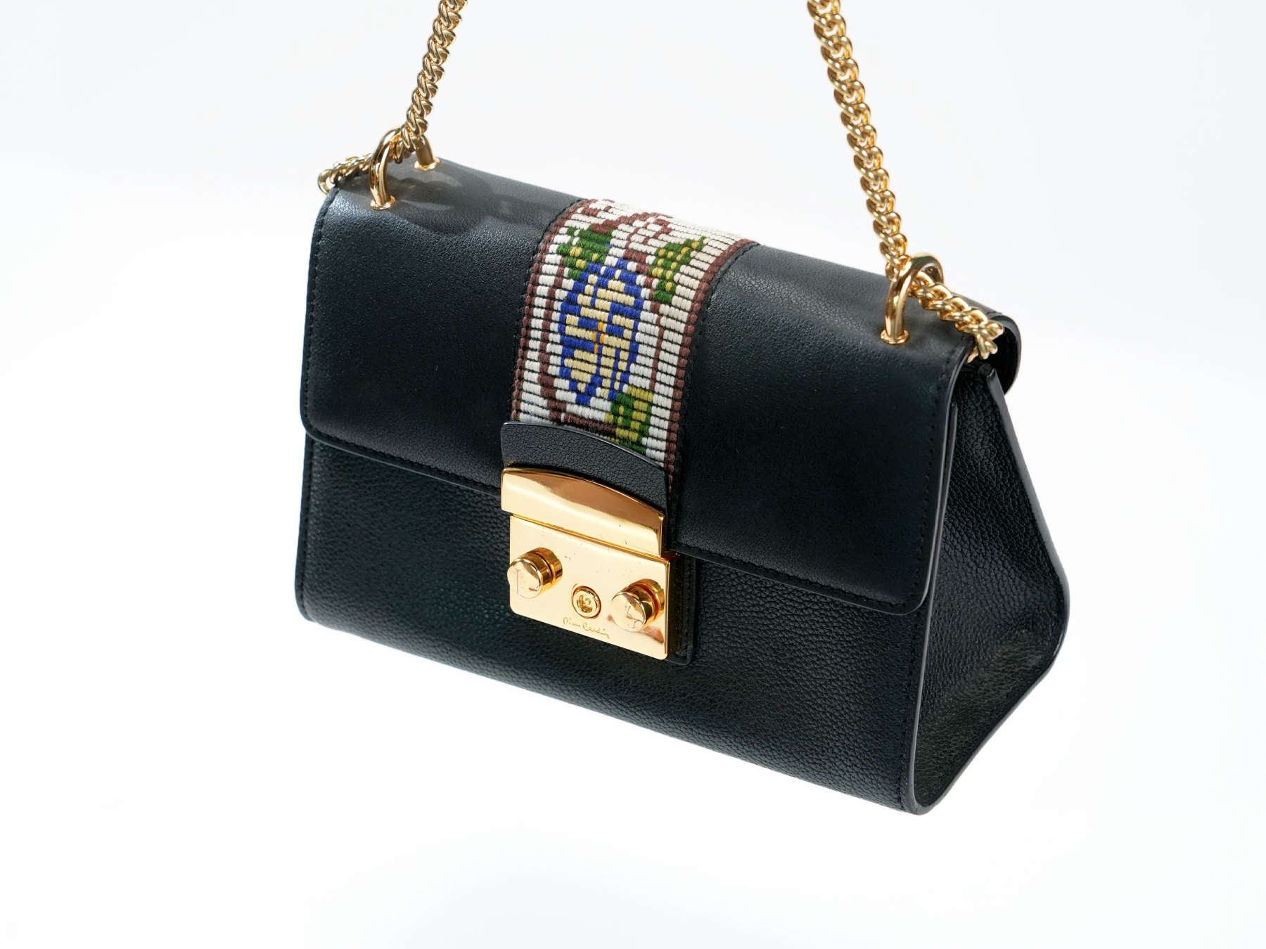 Xilankapu Tujia Brocade Crossbody Bag