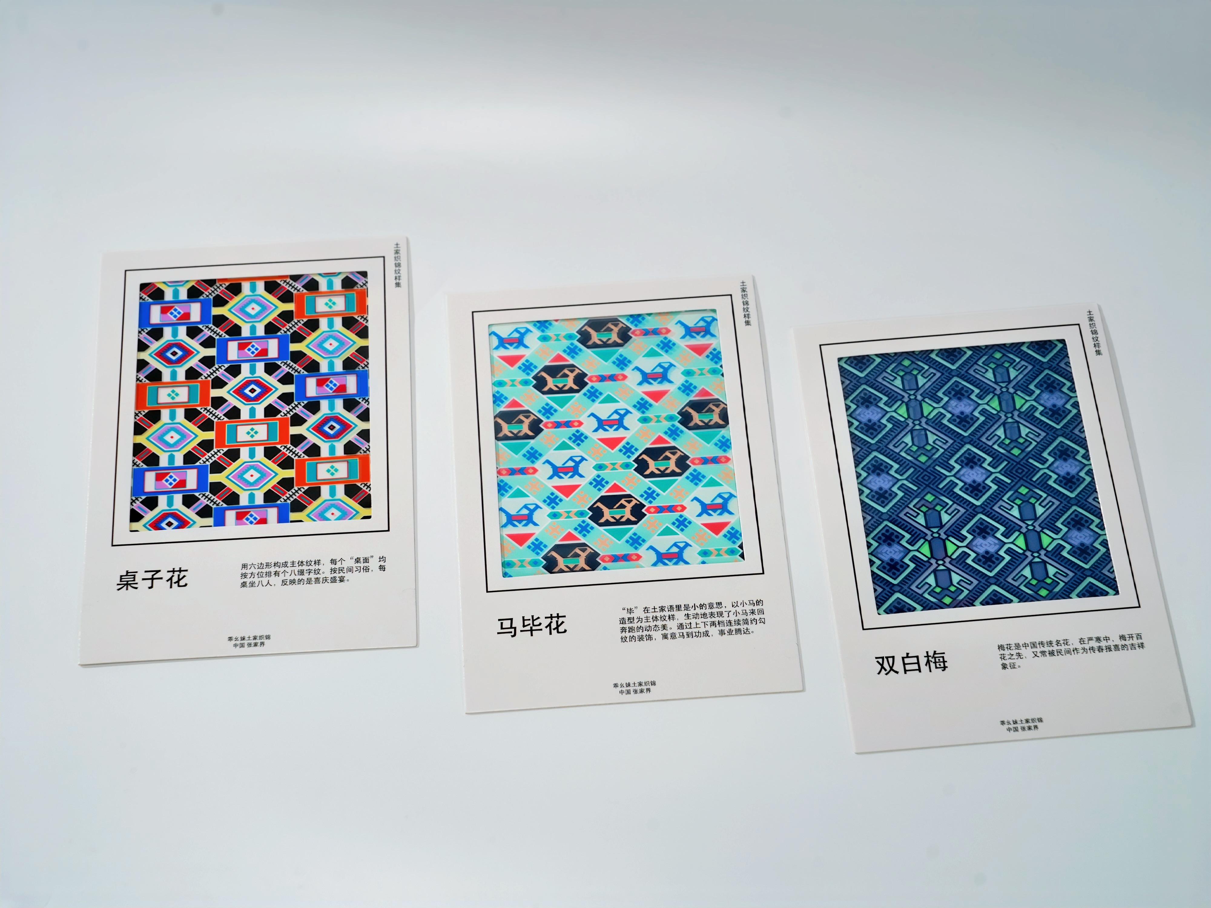 Silankapu Tujia Brocade Postcard