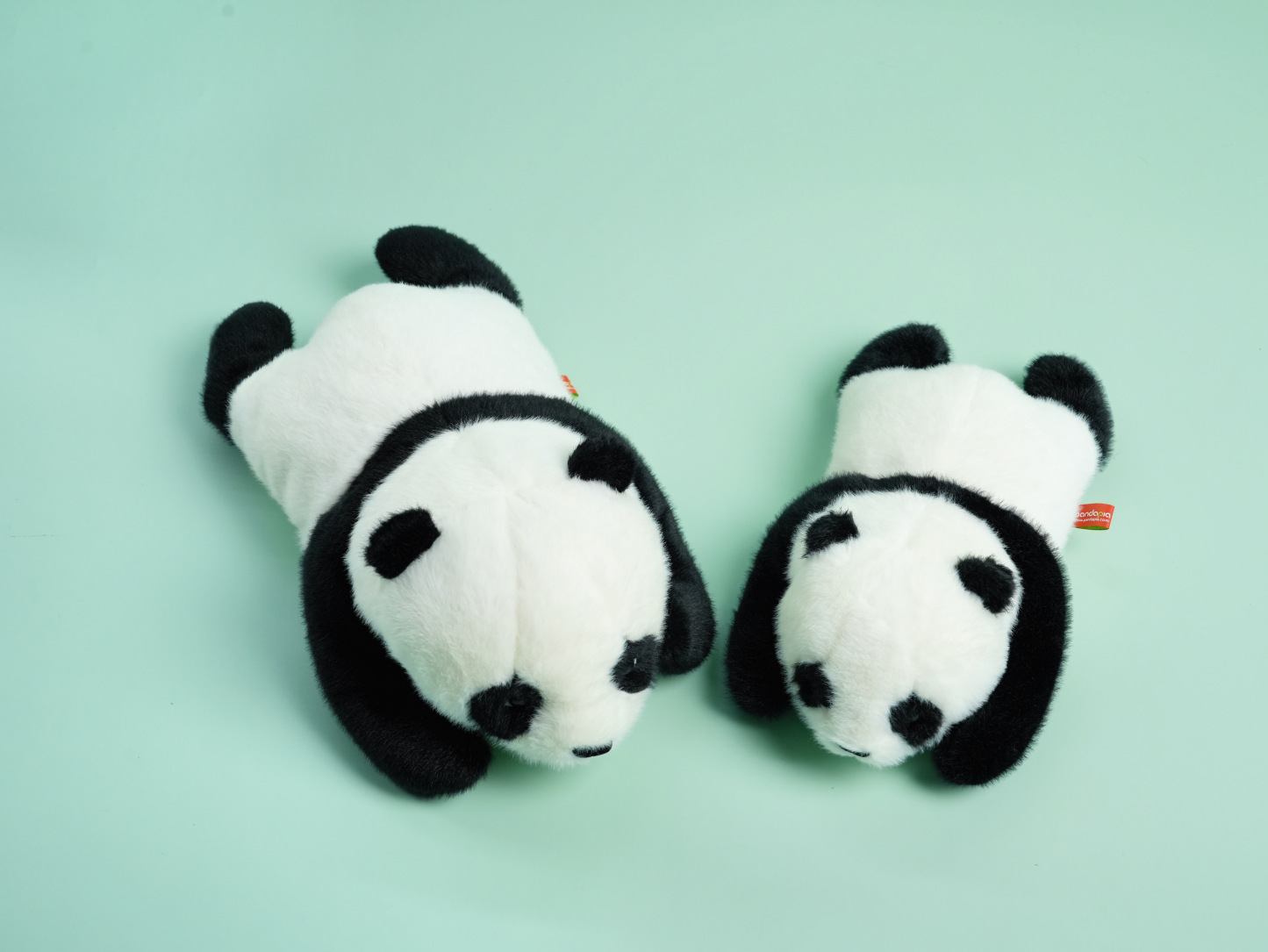 Lying Panda Plush Toy